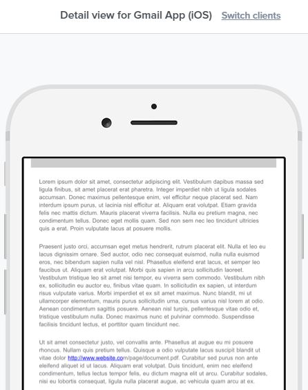 Gmail-app-iOS-partially-blue-hyperlink