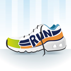 picture of a running sneaker